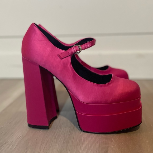 SOLD Call it spring pink platform heels - Picture 11 of 13